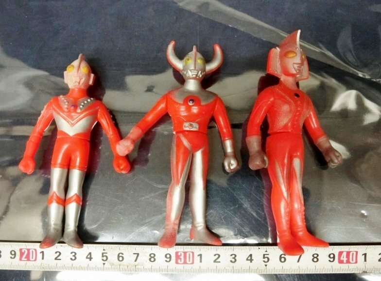 憧れ L3743 ウルトラマン ゾフィー ウルトラの父 ウルトラの母 BANDAI ソフビ