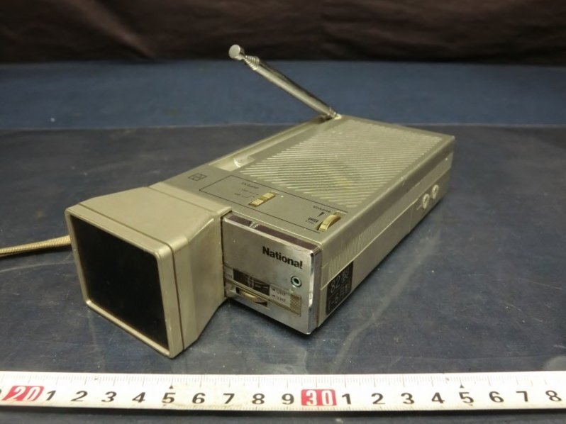 L4121 ナショナル TR-1010 白黒テレビ ブラウン管テレビ L4121 ナショナル TR-1010 白黒テレビ ブラウン管テレビ
