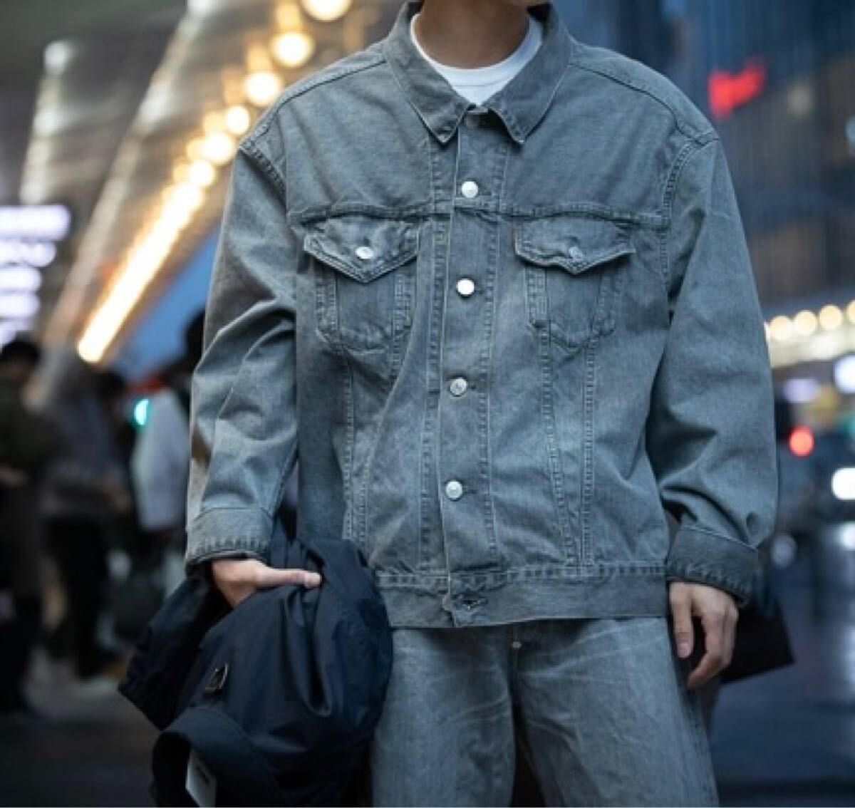 junya watanabe MAN Levis リーバイス デニムジャケット 黒 junya watanabe MAN Levis リーバイス デニムジャケット 黒