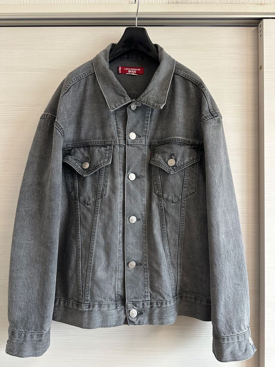 junya watanabe MAN Levis リーバイス デニムジャケット 黒 junya watanabe MAN Levis リーバイス デニムジャケット 黒