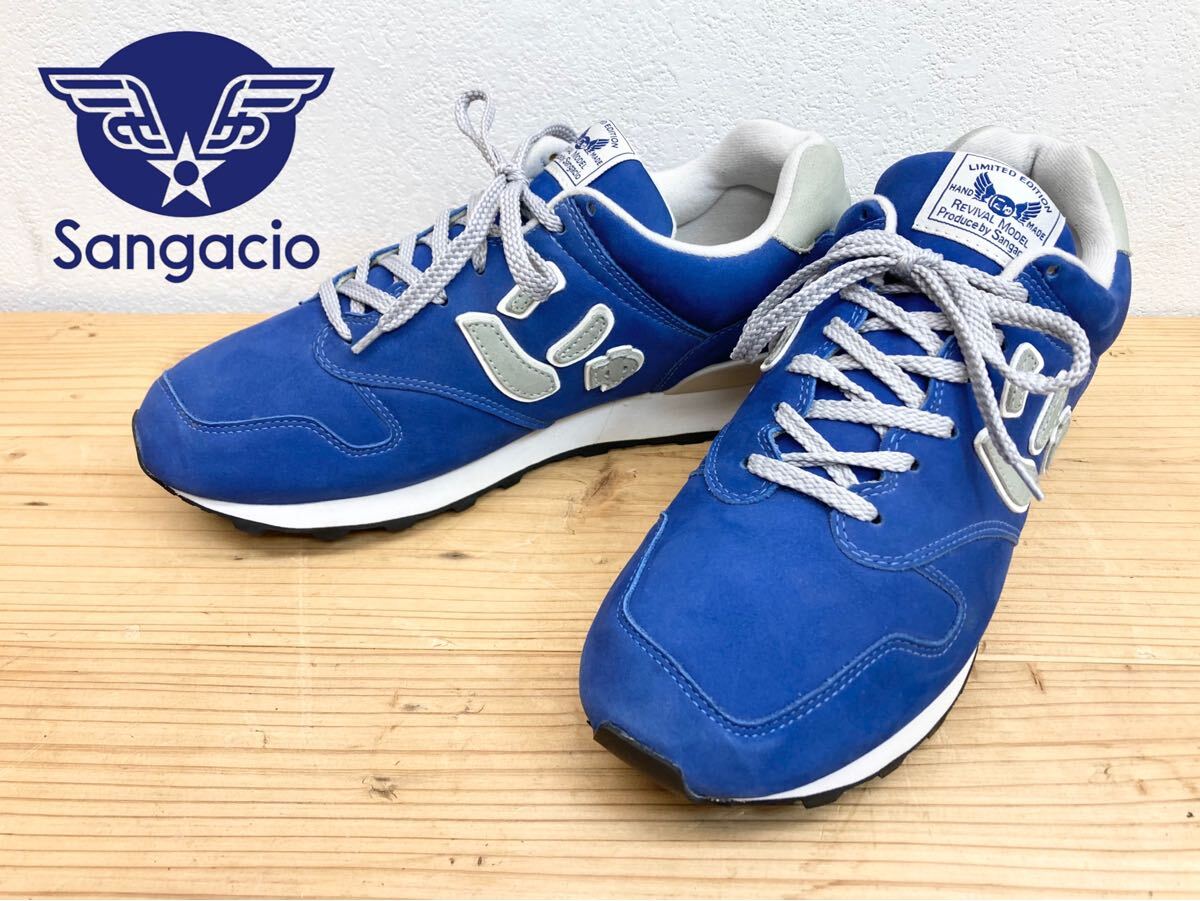 100足限定!極美品 SANGACIO サンガッチョ「にゅ」Sky Blue 100足限定!極美品 SANGACIO サンガッチョ「にゅ」Sky Blue