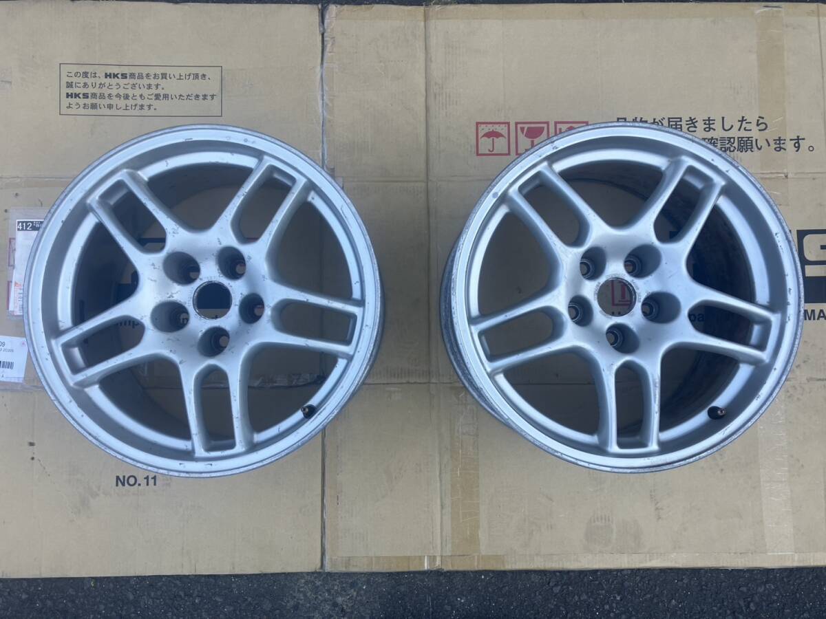 日産 スカイライン GT-R BCNR33 R33 純正 ホイール 2本セット 日産 スカイライン GT-R BCNR33 R33 純正 ホイール 2本セット