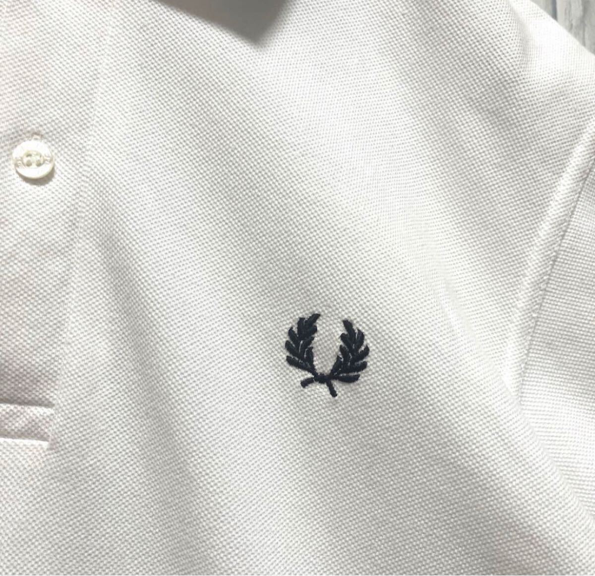 FRED PERRY フレッドペリー ワンポイントロゴ 刺繍 ポロシャツ M FRED PERRY フレッドペリー ワンポイントロゴ 刺繍 ポロシャツ M