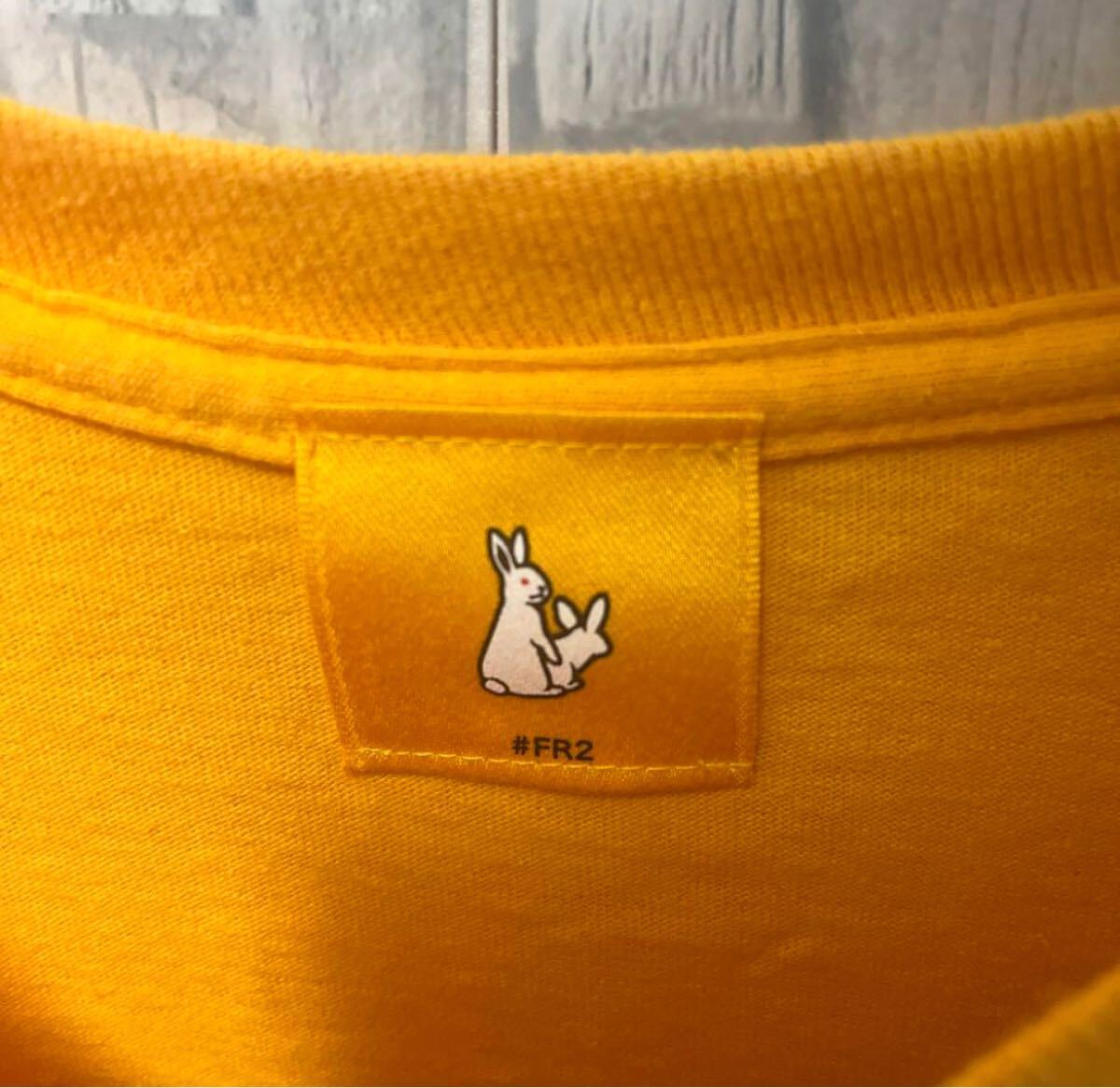 FR2 fxxking rabbits キョンシー ロンＴ カットソー FR2 エフアールツー ロンT ロングスリーブTシャツ キョンシー 頭