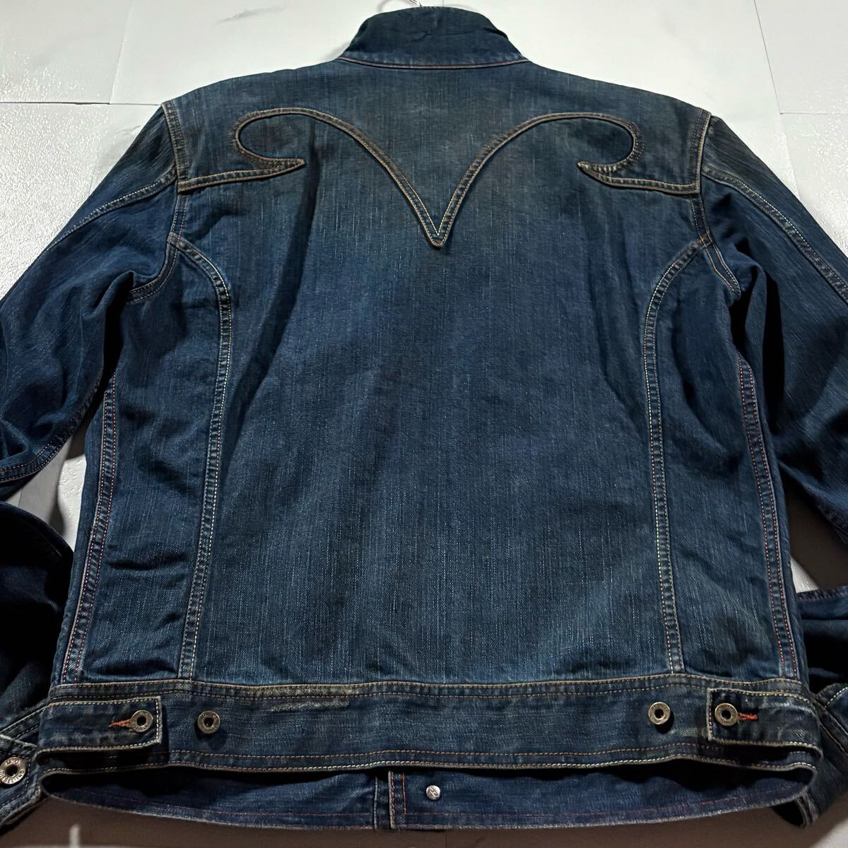 希少/Lサイズ○DIESEL ディーゼル 襟レザー切替 デニム 希少/Lサイズ○DIESEL ディーゼル 襟レザー切替 デニム