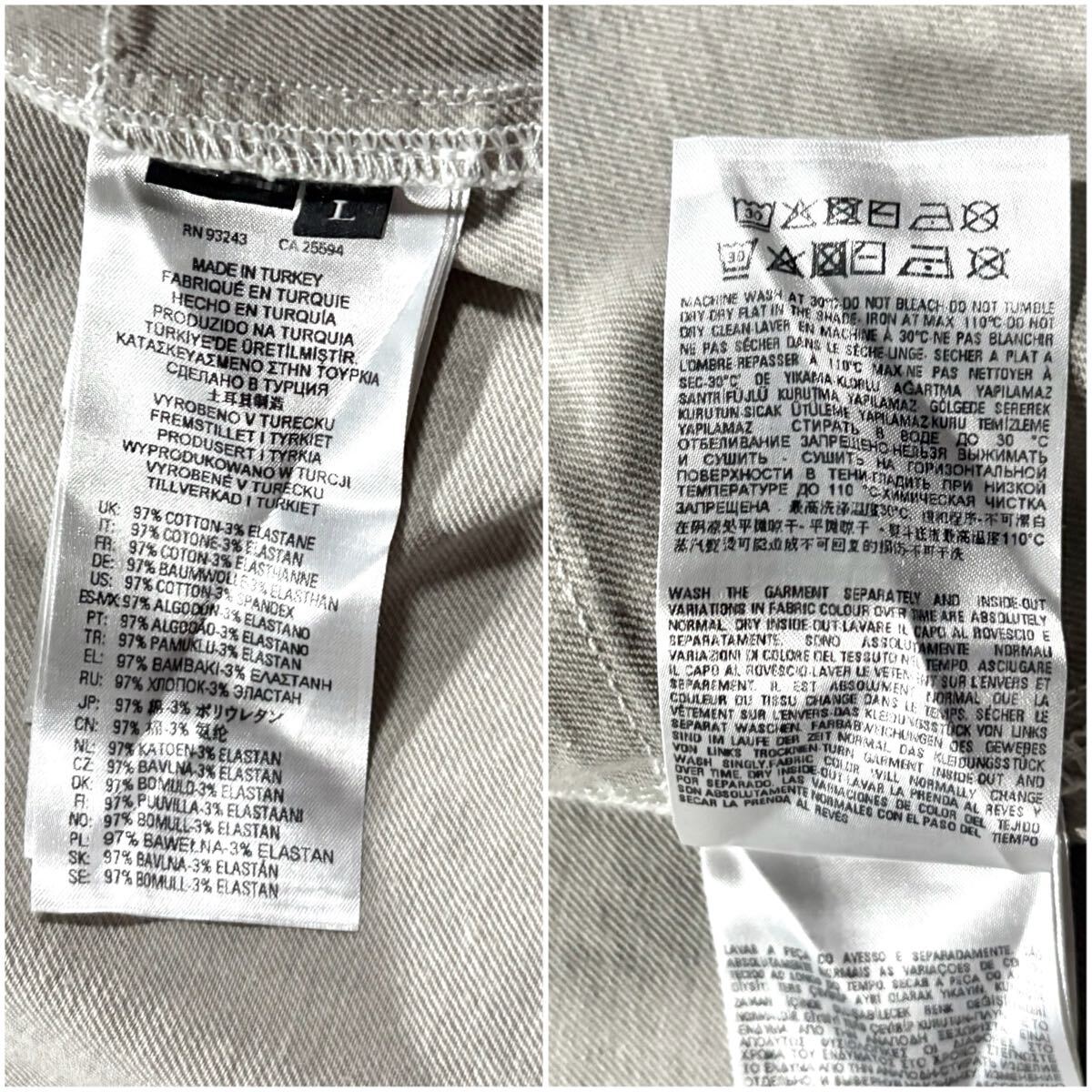 未使用級/XLサイズ相当○現行タグ DIESEL ディーゼル ホワイト