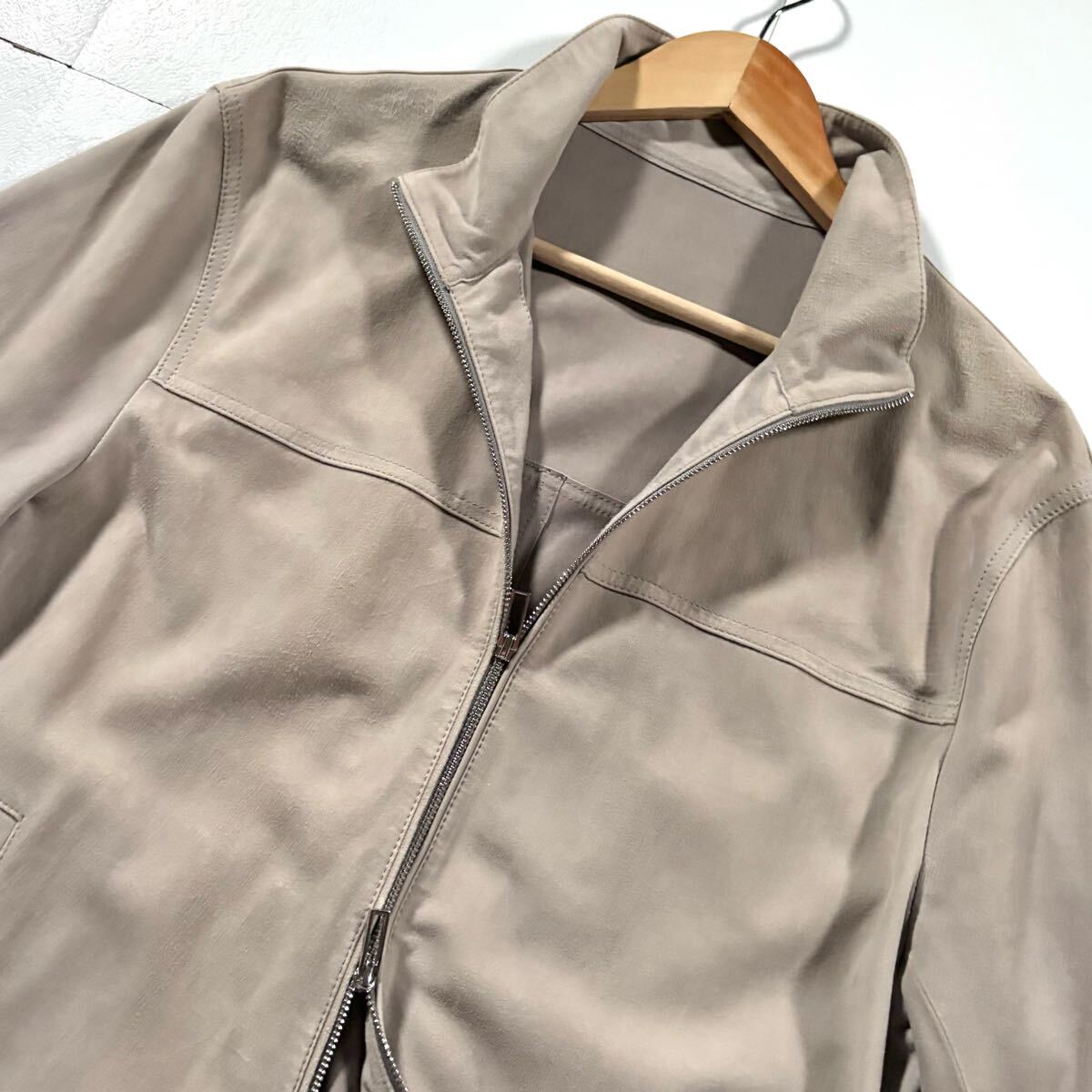 美品/Lサイズ○エンポリオ アルマーニ 山羊革 ゴートレザー 美品/Lサイズ○エンポリオ アルマーニ 山羊革 ゴートレザー