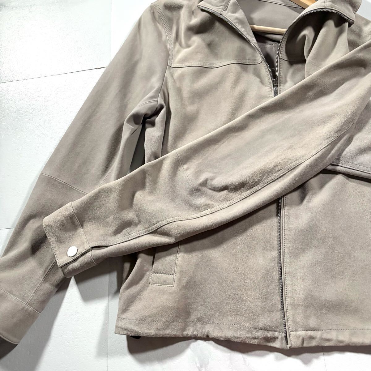 美品/Lサイズ○エンポリオ アルマーニ 山羊革 ゴートレザー 美品/Lサイズ○エンポリオ アルマーニ 山羊革 ゴートレザー