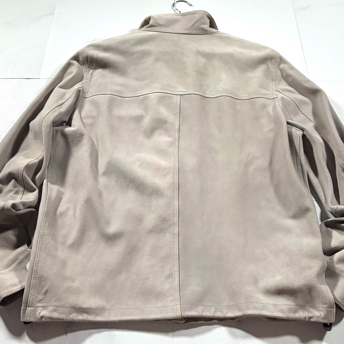 美品/Lサイズ○エンポリオ アルマーニ 山羊革 ゴートレザー 美品/Lサイズ○エンポリオ アルマーニ 山羊革 ゴートレザー