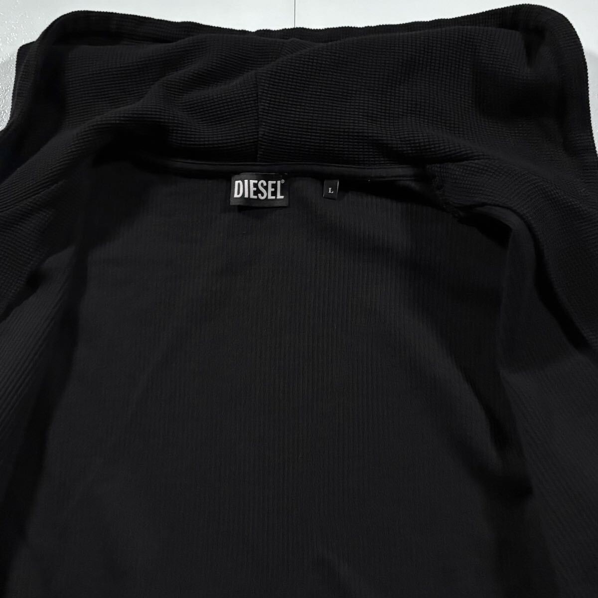 極美品/Lサイズ○現行タグ DIESEL ディーゼル ジップ パーカー