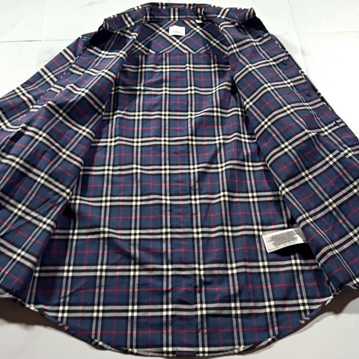 未使用級/Mサイズ相当 現行タグ バーバリー ロンドン 長袖シャツ 未使用級/Mサイズ相当 現行タグ バーバリー ロンドン 長袖シャツ