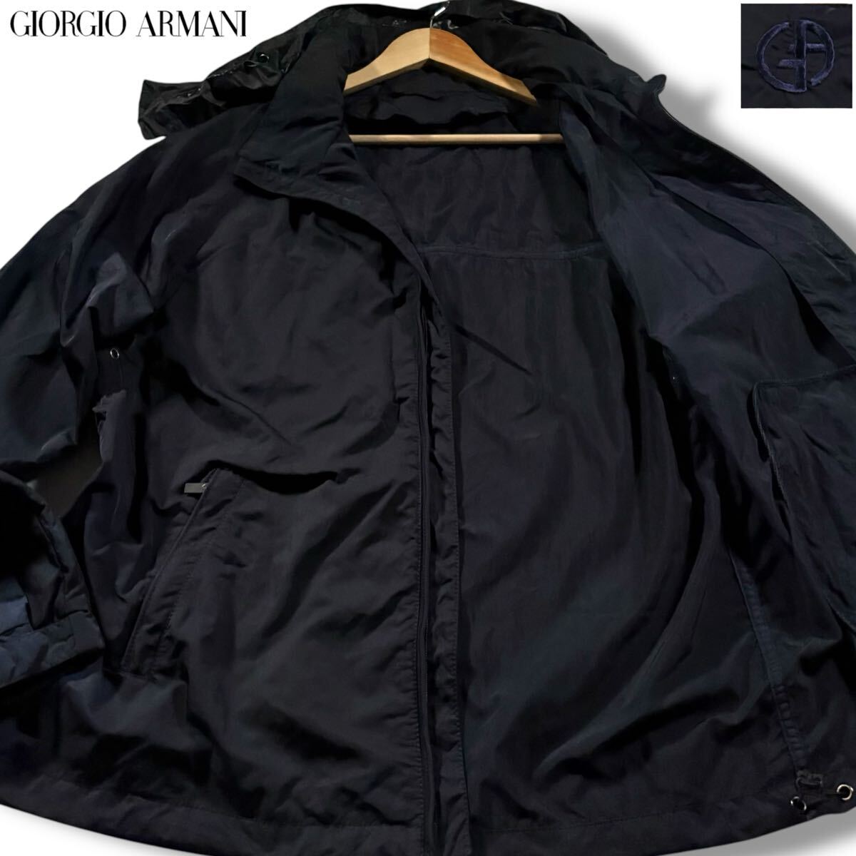 極美品/3Lサイズ○極上 ジョルジオ アルマーニ ナイロン 極美品/3Lサイズ○極上 ジョルジオ アルマーニ ナイロン