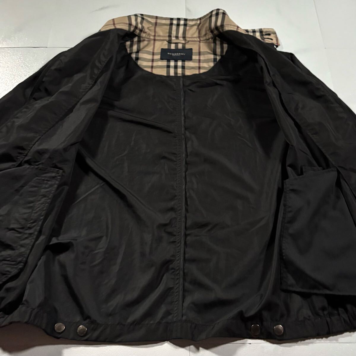 極美品/Lサイズ○バーバリーロンドン ナイロン ジャケット 極美品/Lサイズ○バーバリーロンドン ナイロン ジャケット