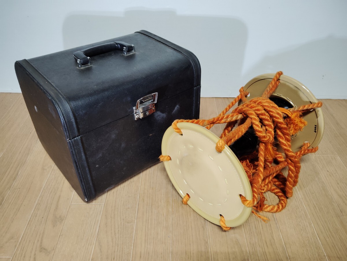 和楽器 小鼓 鼓 つづみ 能楽 打楽器 ケース付き(鼓)|売買された 和楽器 小鼓 鼓 つづみ 能楽 打楽器 ケース付き(鼓)|売買された