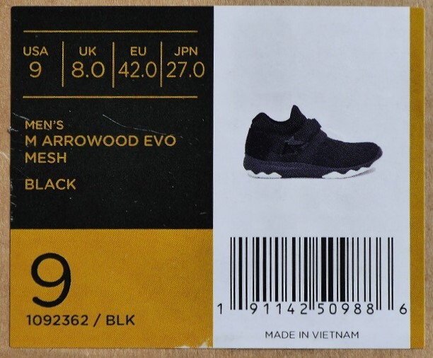 【新品未使用】【TEVA】ARROWOOD EVO MESH　黒　27.0cm_画像6