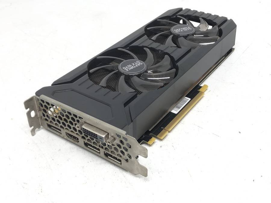GTX1070 DUAL 8GB グラフィックボード□現状品(PCI Express GTX1070 DUAL 8GB グラフィックボード□現状品(PCI Express