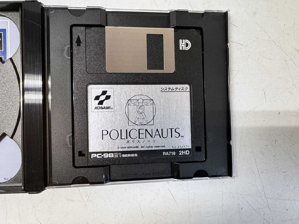 PC-9821シリーズ ☆ ポリスノーツ/POLICENAUTS CD-ROM×1+ 3.5 PC-9821シリーズ ☆ ポリスノーツ/POLICENAUTS CD-ROM×1+ 3.5