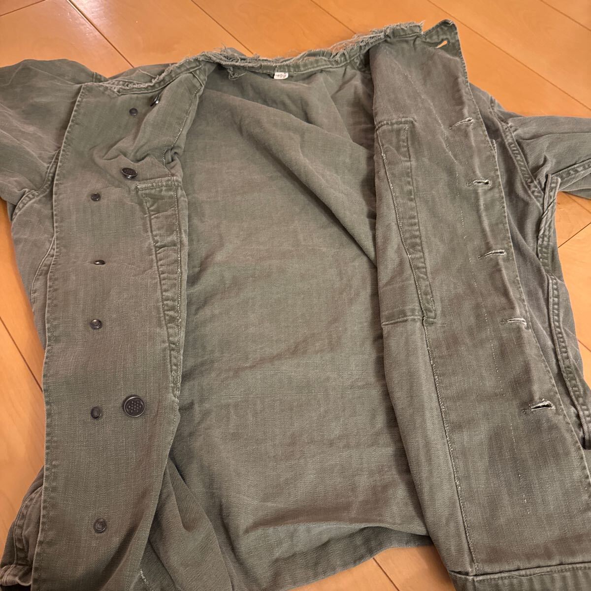 40s m43 ヘリンボーン ジャケット 40R 13スター ミリタリー 実物 40s m43 ヘリンボーン ジャケット 40R 13スター ミリタリー 実物