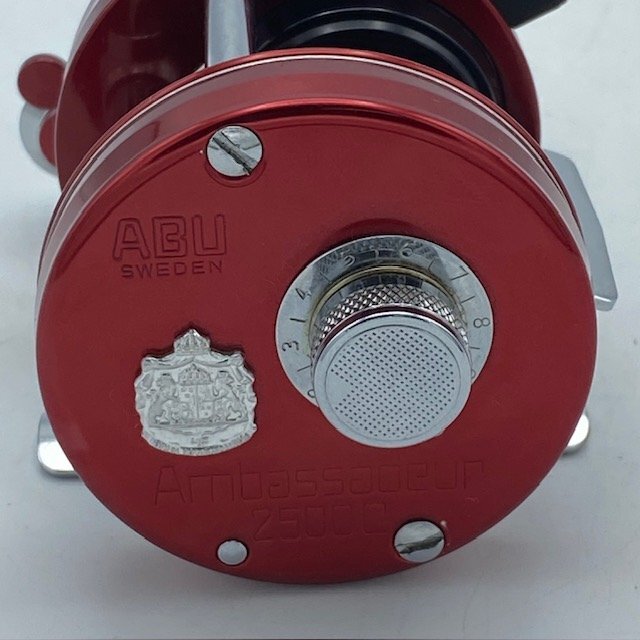 アブガルシア アンバサダー2500C レッド カスタムパーツセット アブガルシア アンバサダー2500C レッド カスタムパーツセット