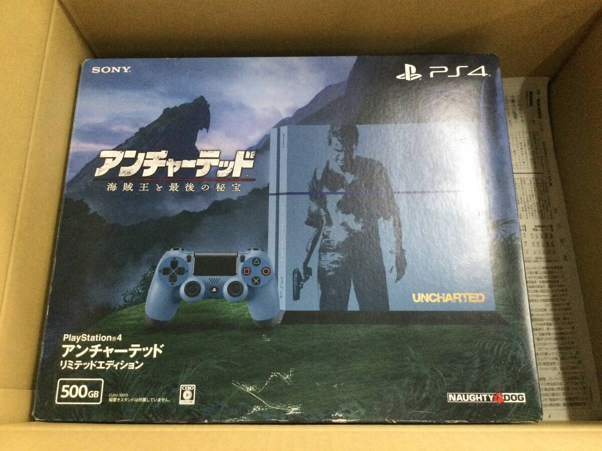 GN7063/120/0】動作確認済☆PS4 本体セット アンチャーテッド GN7063/120/0】動作確認済☆PS4 本体セット アンチャーテッド