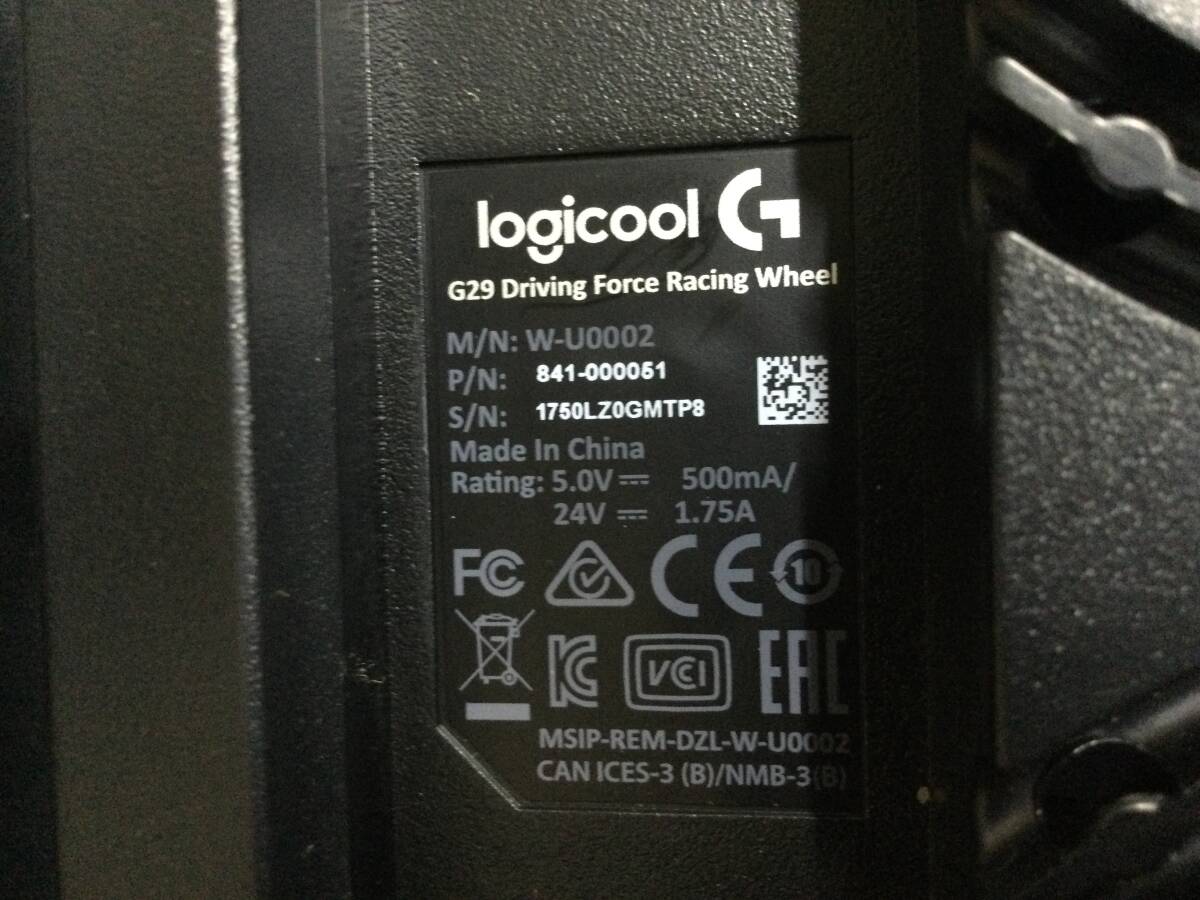 GN7129/120/0】未動確のジャンク☆Logicool G29 ドライビング GN7129/120/0】未動確のジャンク☆Logicool G29 ドライビング