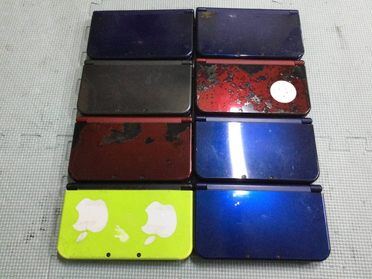 GN7130/60/0】ジャンク☆Newニンテンドー3DS LL 8台☆New