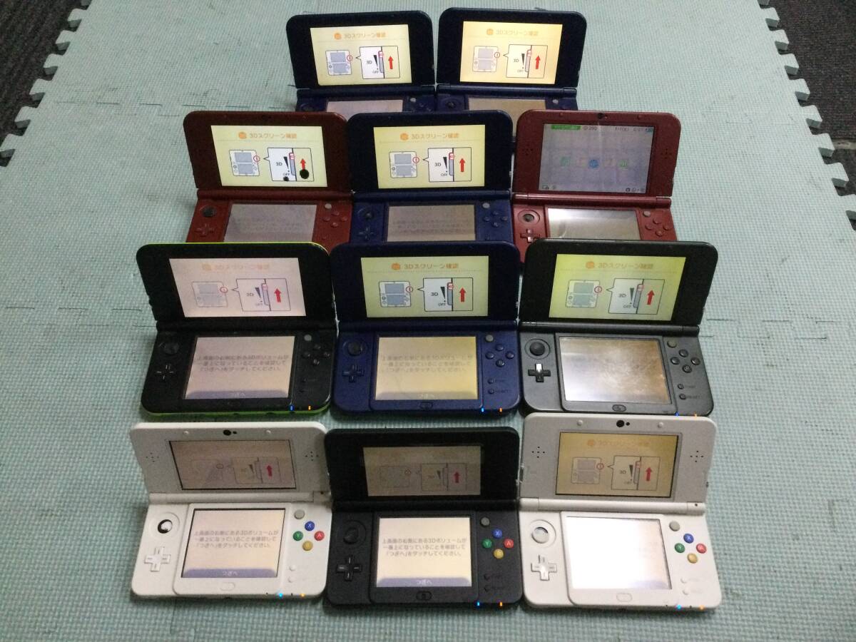 GN7130/60/0】ジャンク☆Newニンテンドー3DS LL 8台☆New