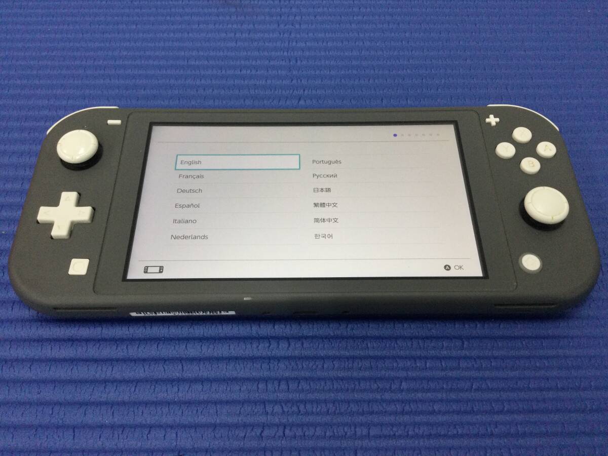 GB984/60/0】故障品☆ジャンク☆Nintendo Switch Lite☆グレー GB984/60/0】故障品☆ジャンク☆Nintendo Switch Lite☆グレー