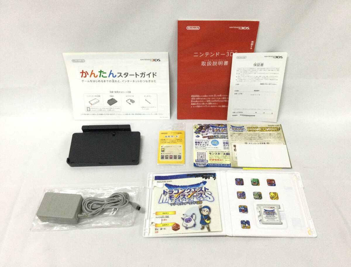 GM6533/60/0】動作確認済☆ニンテンドー3DS 本体セット GM6533/60/0】動作確認済☆ニンテンドー3DS 本体セット