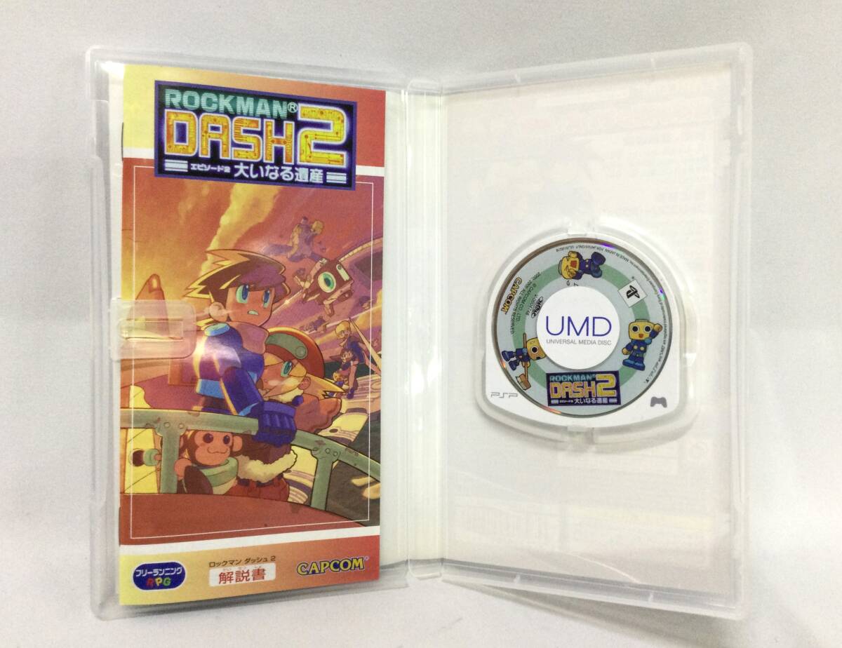 GM6489/60/0】PSPソフト☆ロックマンDASH /ロックマンDASH2 GM6489/60/0】PSPソフト☆ロックマンDASH /ロックマンDASH2