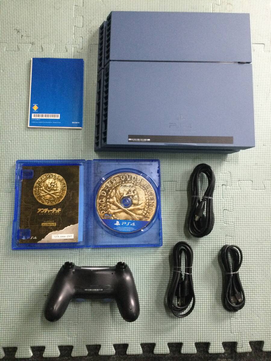 GN7063/120/0】動作確認済☆PS4 本体セット アンチャーテッド GN7063/120/0】動作確認済☆PS4 本体セット アンチャーテッド