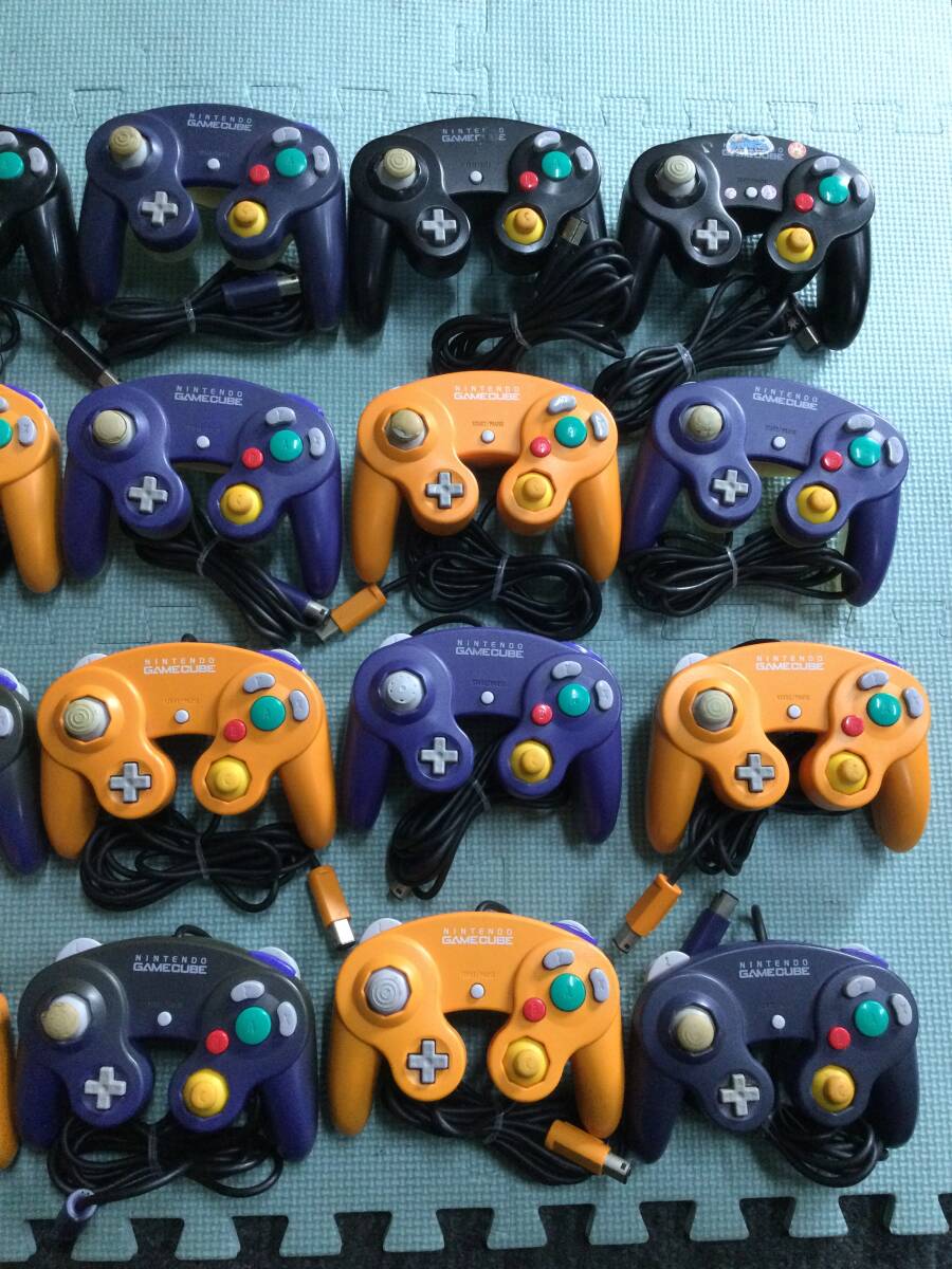 GN7081/100/0】ジャンク☆ゲームキューブ☆コントローラー20個 GN7081/100/0】ジャンク☆ゲームキューブ☆コントローラー20個