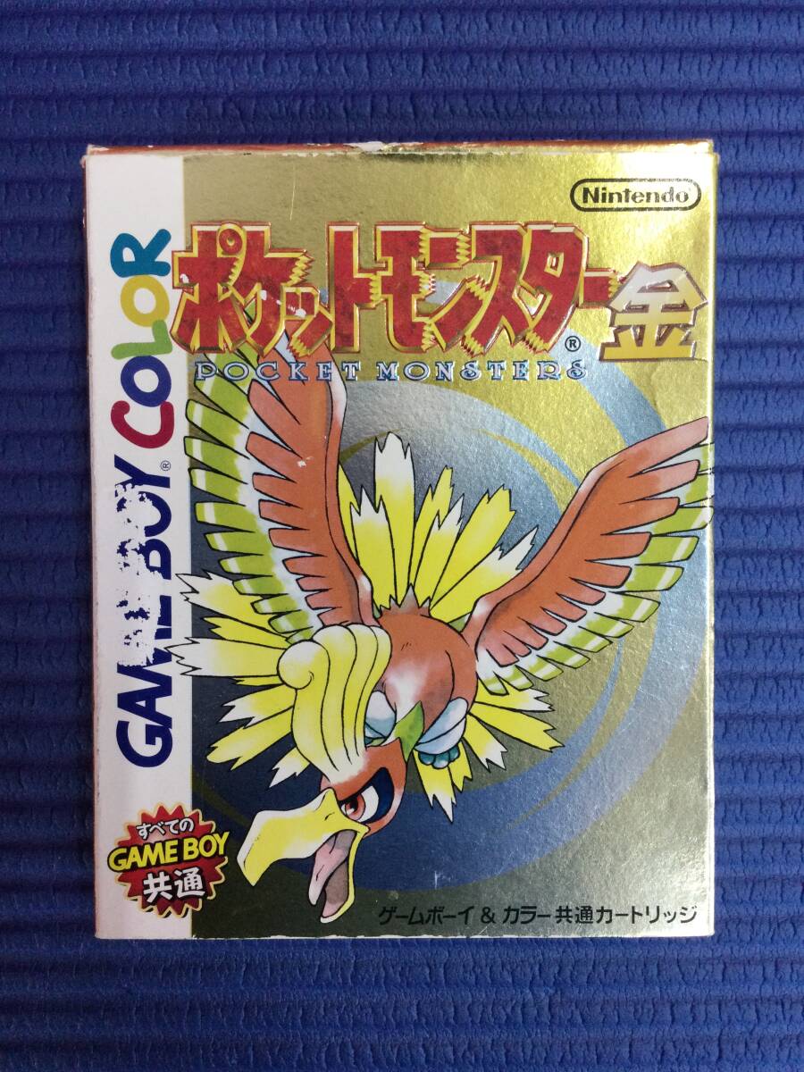 GB937/60/0】GB&GBカラーソフト☆ポケットモンスター 金 GB937/60/0】GB&GBカラーソフト☆ポケットモンスター 金