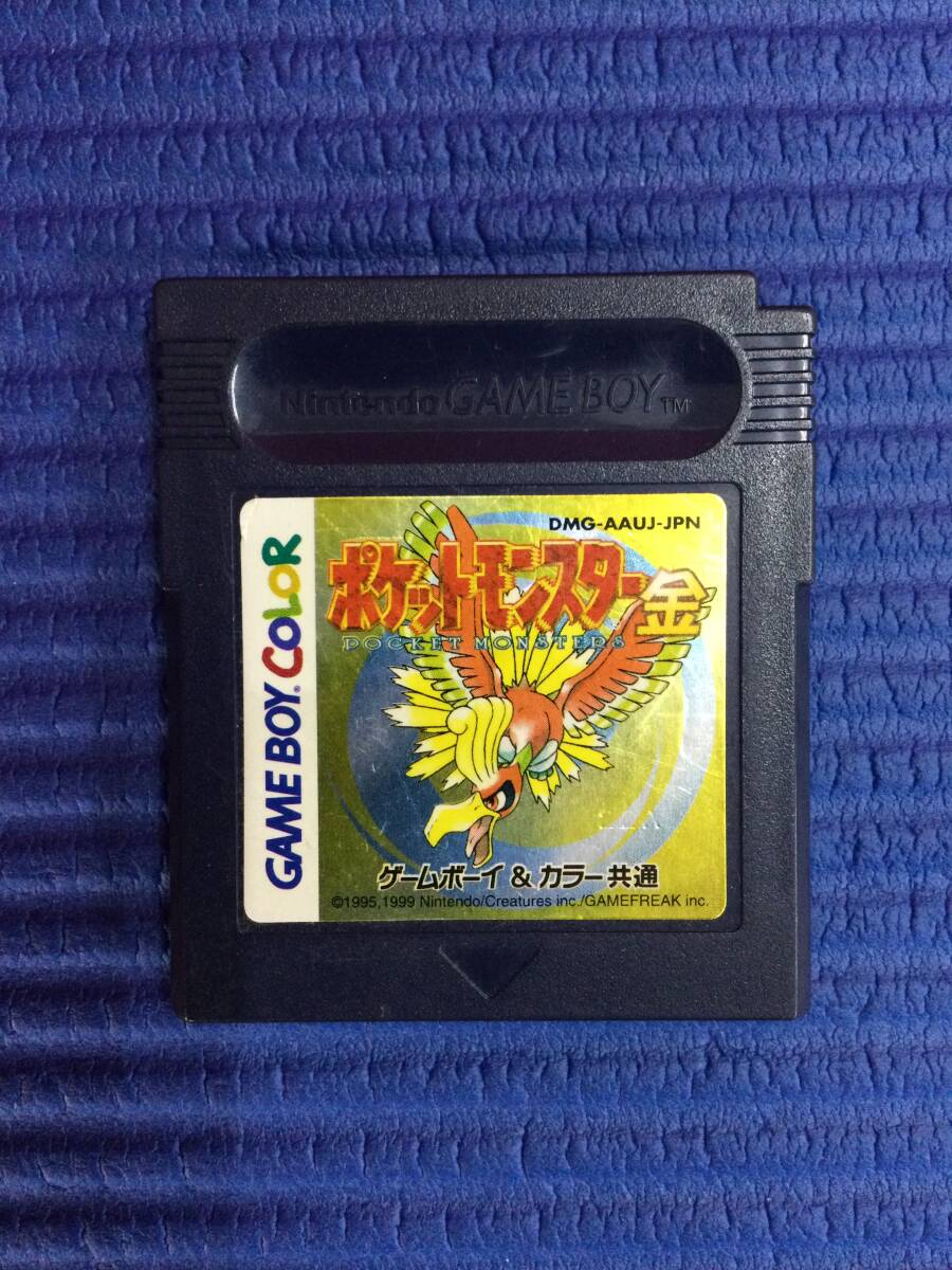 GB937/60/0】GB&GBカラーソフト☆ポケットモンスター 金 GB937/60/0】GB&GBカラーソフト☆ポケットモンスター 金