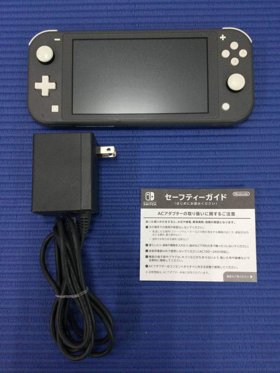 GB984/60/0】故障品☆ジャンク☆Nintendo Switch Lite☆グレー GB984/60/0】故障品☆ジャンク☆Nintendo Switch Lite☆グレー