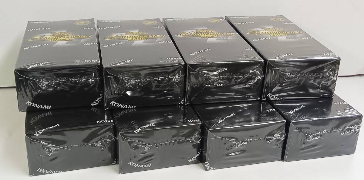8BOXセット】 ☆遊戯王ラッシュデュエル 5th ANNIVERSARY PACK 8BOXセット】 ☆遊戯王ラッシュデュエル 5th ANNIVERSARY PACK