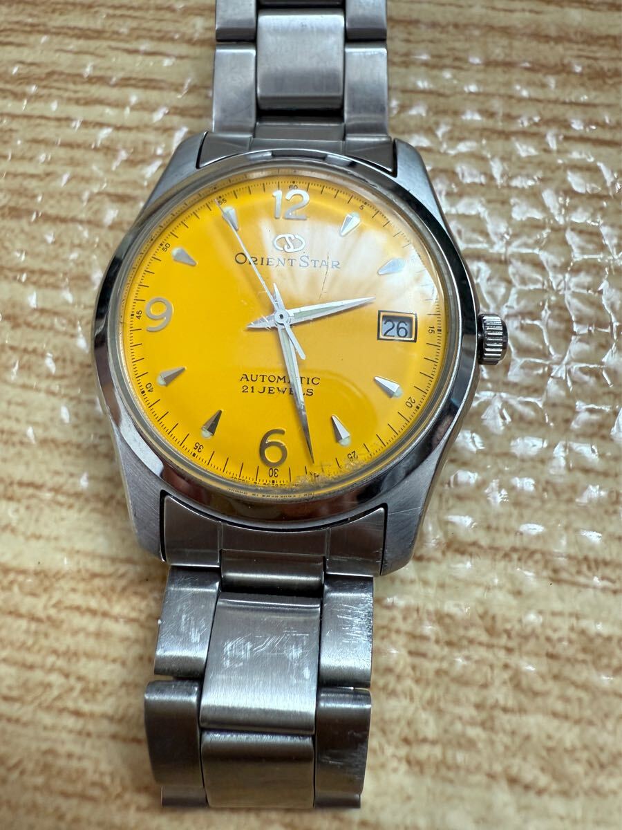 ORIENT STAR オリエントスター 597302-70 CS デイト 21石 自動 ORIENT STAR オリエントスター 597302-70 CS デイト 21石 自動