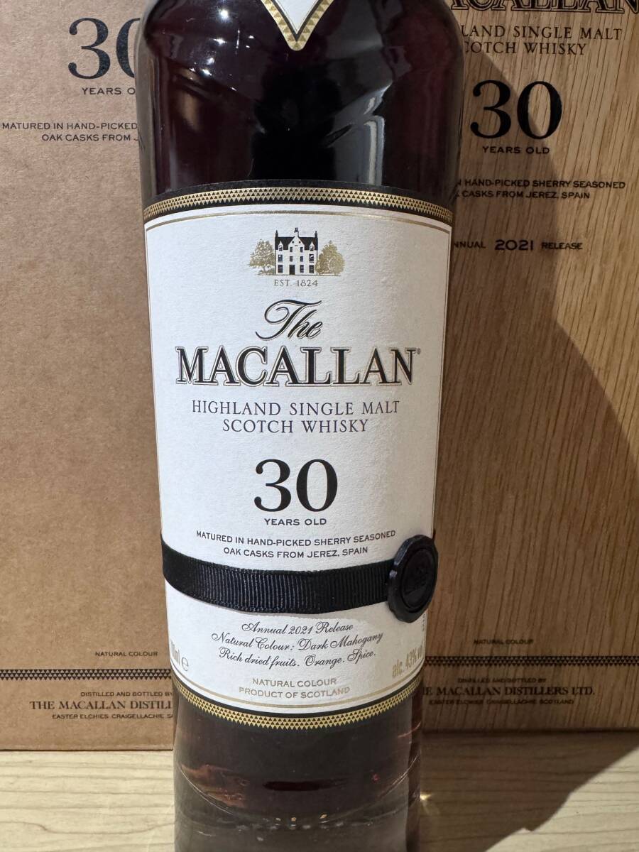 1【木箱付未開栓】ザ・マッカラン 30年 43度 700mL 2021年|The 1【木箱付未開栓】ザ・マッカラン 30年 43度 700mL 2021年|The