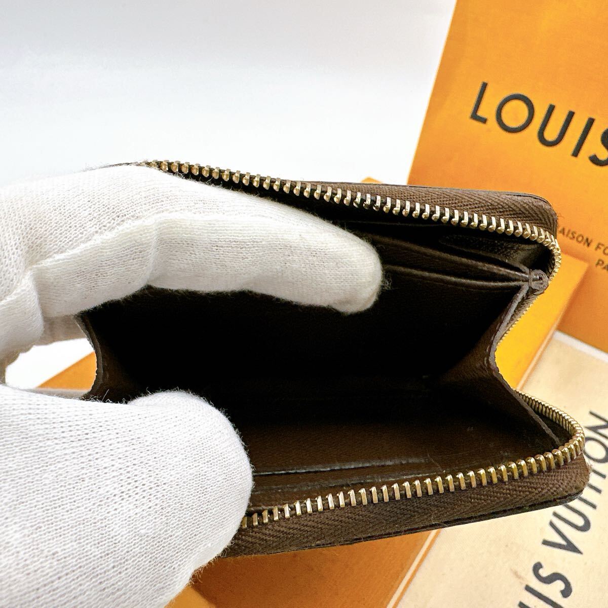 4497【上美品】LOUIS VUITTON ルイヴィトン ダミエ ジッピー 4497【上美品】LOUIS VUITTON ルイヴィトン ダミエ ジッピー
