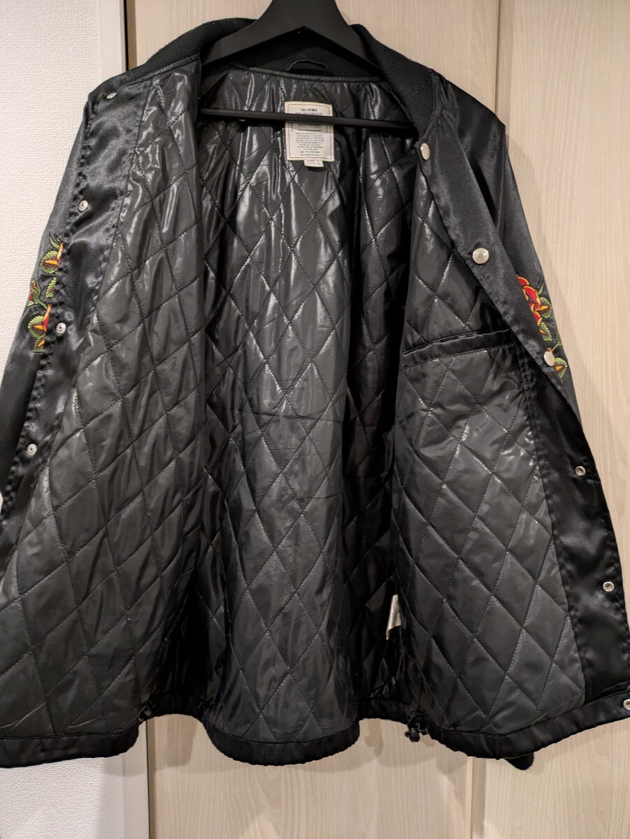最終価格 美品 Lサイズ CRIMIE クライミー スカジャン コーチ 最終価格 美品 Lサイズ CRIMIE クライミー スカジャン コーチ