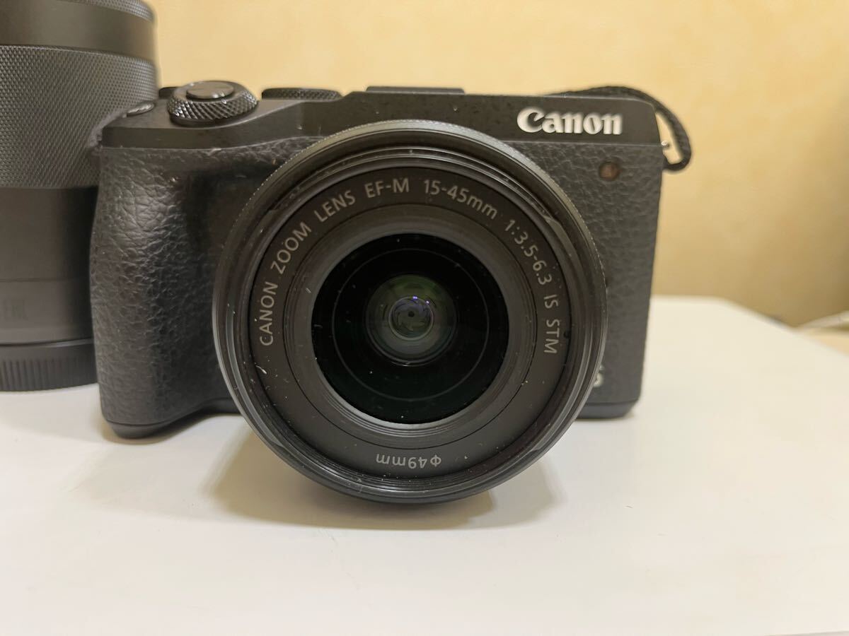 Canon EOS M6 Mark II. Canon ZOOM LENS EF-M 55-200mm 1:4.5 Canon EOS M6 Mark II. Canon ZOOM LENS EF-M 55-200mm 1:4.5