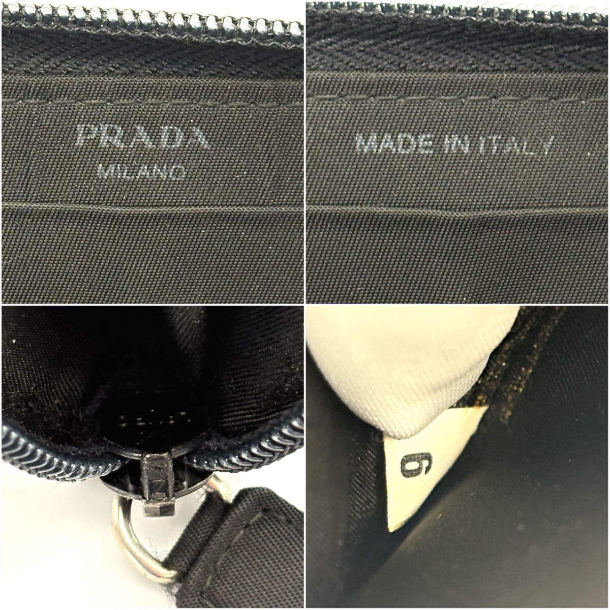 未使用級◇PRADA プラダ 長財布 ロングウォレット テスート 未使用級◇PRADA プラダ 長財布 ロングウォレット テスート