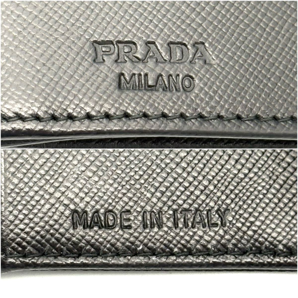 極美品◇PRADA プラダ 三つ折り財布 3つ折り テスートナイロン 極美品◇PRADA プラダ 三つ折り財布 3つ折り テスートナイロン