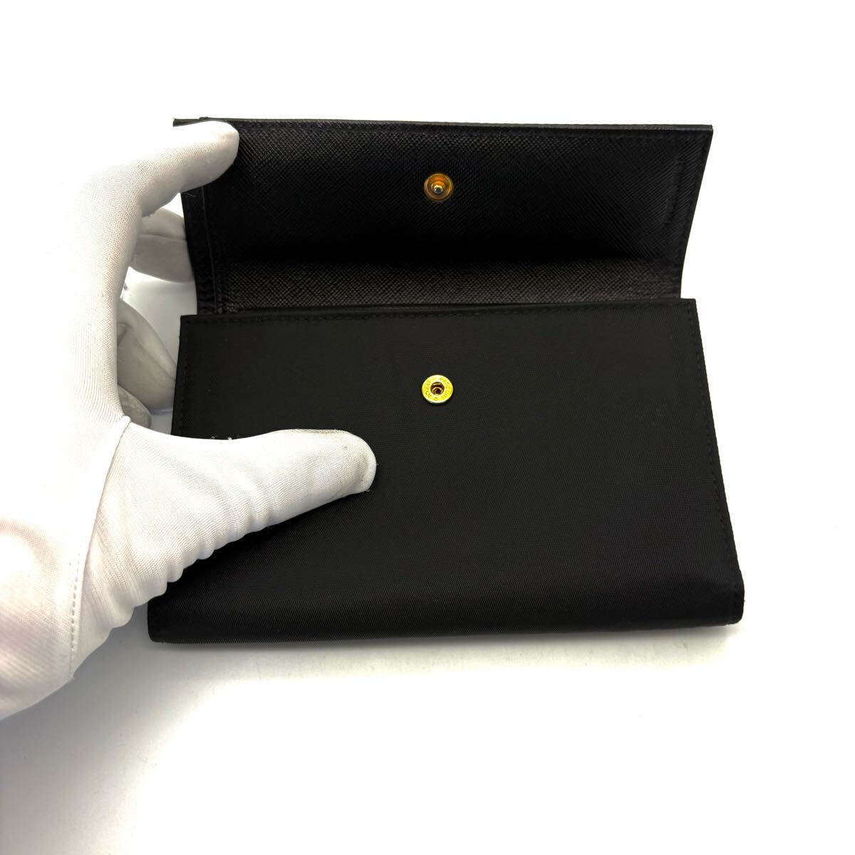 最高級◇PRADA プラダ 三つ折り財布 3つ折り テスートナイロン 最高級◇PRADA プラダ 三つ折り財布 3つ折り テスートナイロン