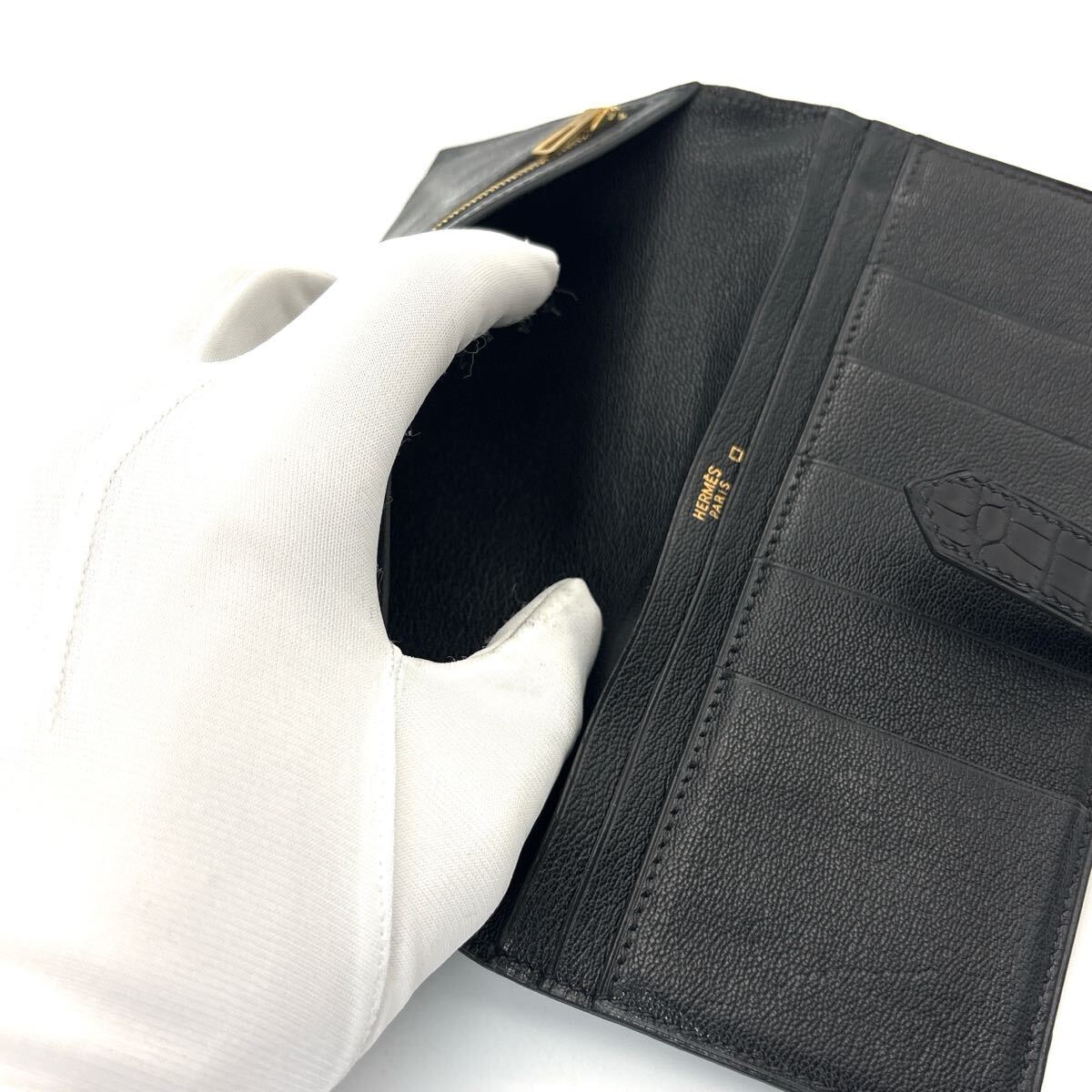 最高級◇極美品◇HERMES エルメス ベアンクラシック スフレ 最高級◇極美品◇HERMES エルメス ベアンクラシック スフレ