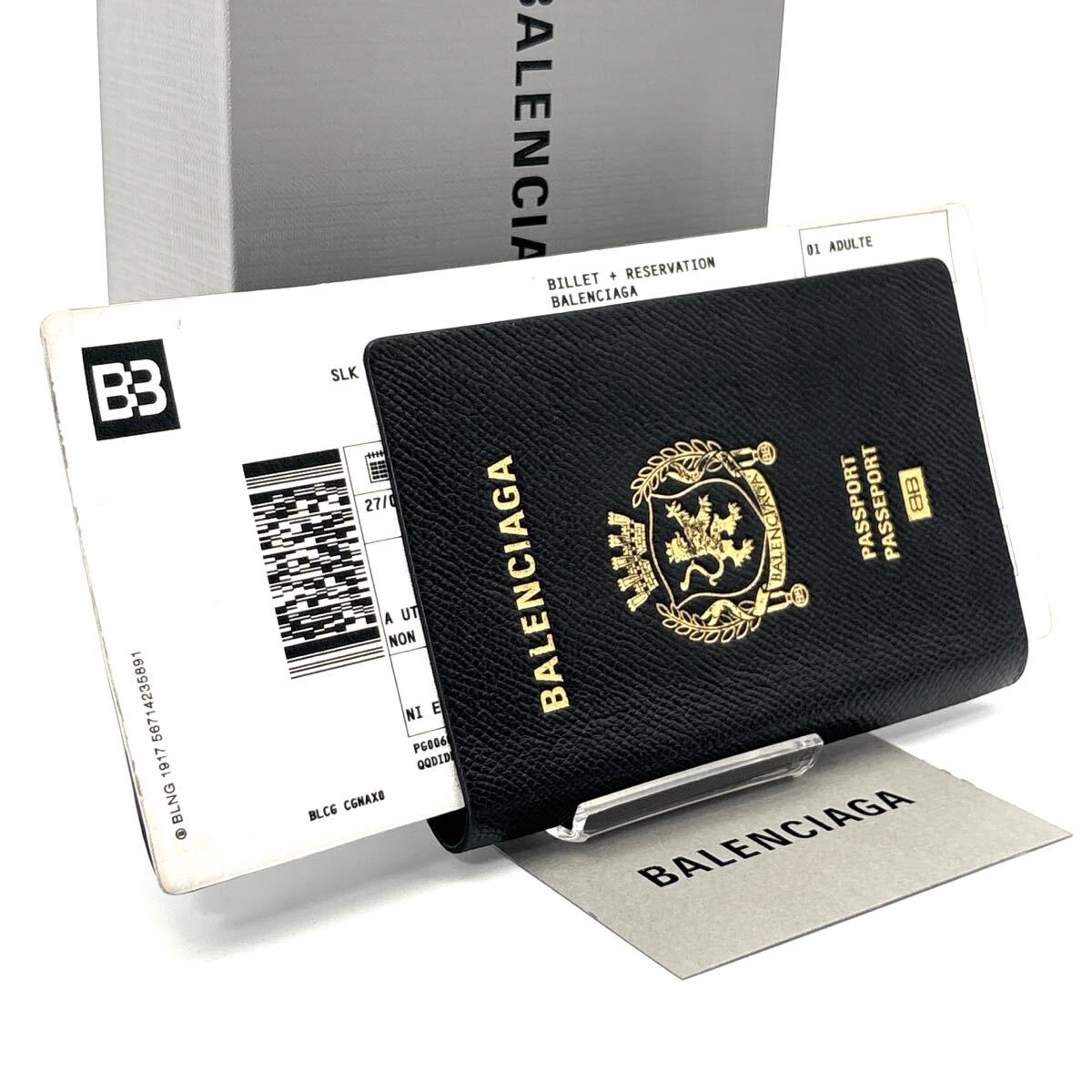 現行◇BALENCIAGA バレンシアガ パスポートケース Passport 長 現行◇BALENCIAGA バレンシアガ パスポートケース Passport 長