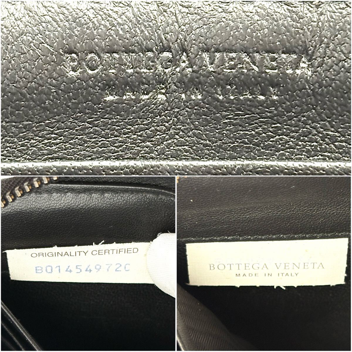 最高級(jí)◆BOTTEGA VENETA ボッテガヴェネタ 長財(cái)布 ロングウォレット イントレチャート パイソン エキゾチック ブラック