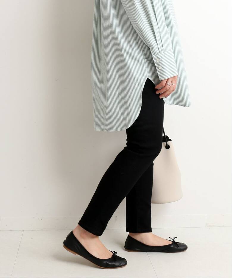 ∞ slobe iena イエナスローブ LE DENIM スキニー デニム パンツ 38 ストレッチ　ブラック　黒　∞