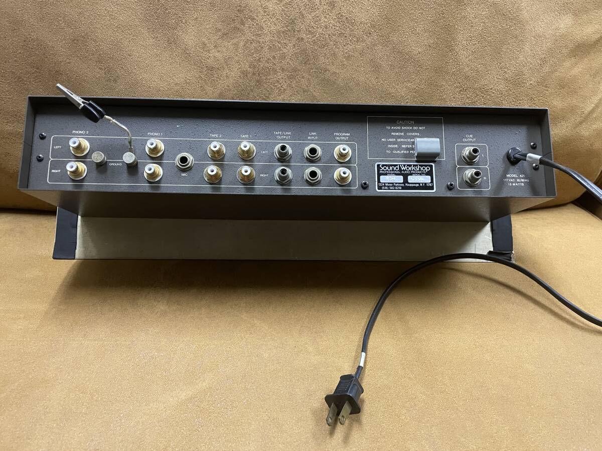 ロータリーミキサー Sound Workshop Model 421 希少個体 Yahoo!オークション - Sound Workshop Model 421 DiscoMixer