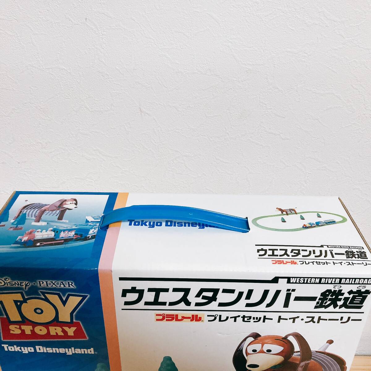 【未使用】 プラレール ディスニー ピクサー トイ?ストーリー ウエスタンリバー鉄道 プレイセット タカラトミー TOY STORY★A2504-0218